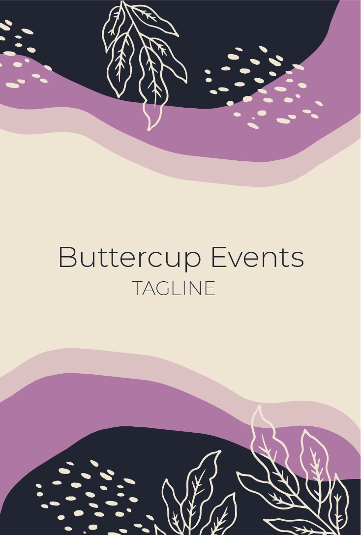 Event Buttercup Visiting Card